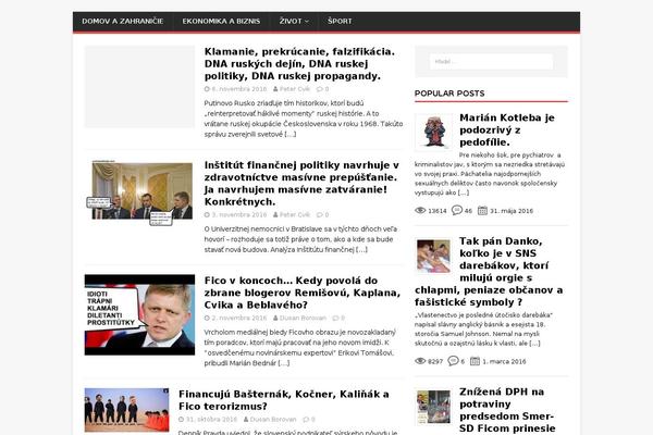 Site using Popular Posts by Webline plugin