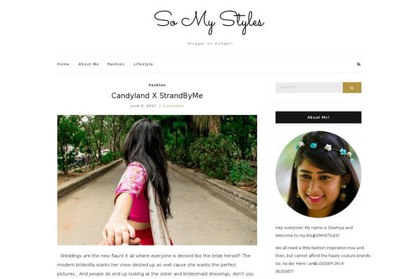 Restored316-glam theme site design template sample