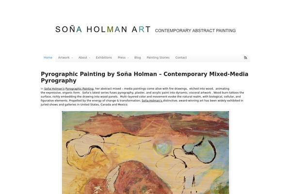 Canvas theme site design template sample