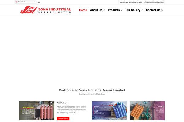 Strata theme site design template sample