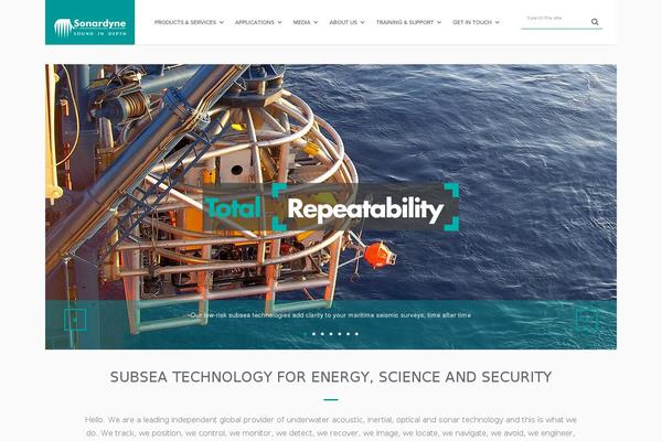 sonardyne.com site used Sonardynenew