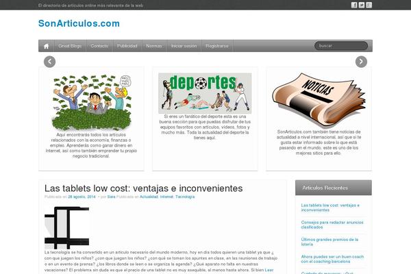 iFeature theme site design template sample