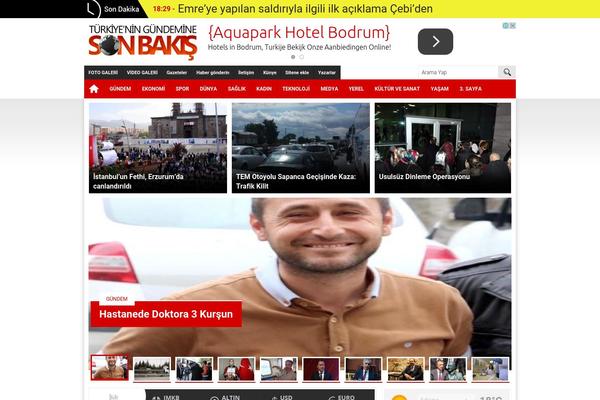 sonbakis.com site used Thehaber