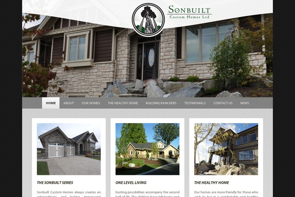 Site using The_grid plugin