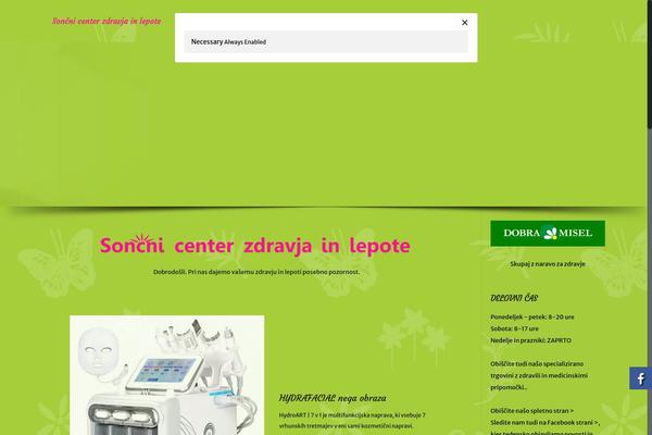 BeTheme Child theme site design template sample