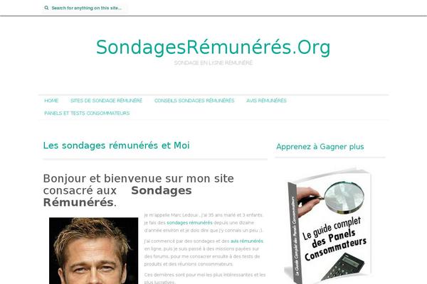 Preus theme site design template sample