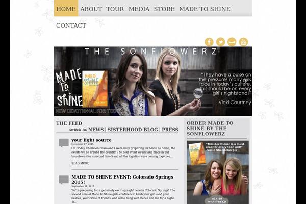 Starter theme site design template sample