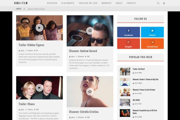 Valenti theme site design template sample