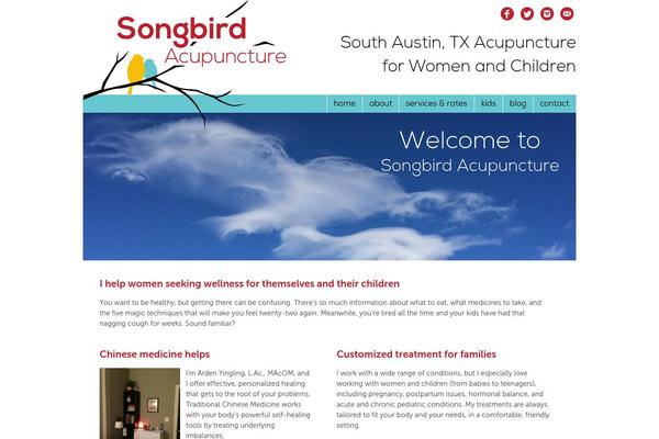 songbirdacupuncture.com site used Songbird