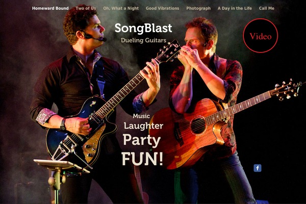 Immersion theme site design template sample
