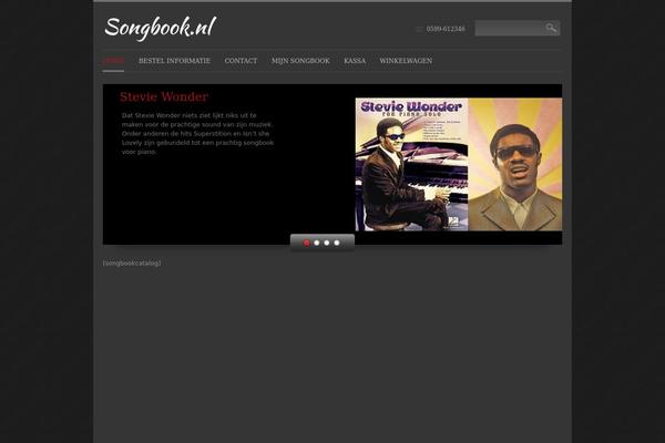 Visionaire theme site design template sample