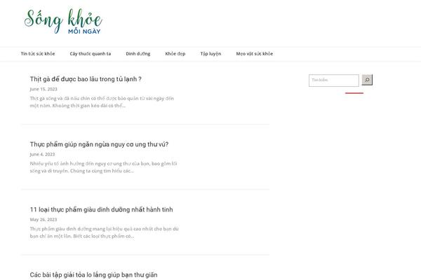 Feather Magazine theme site design template sample