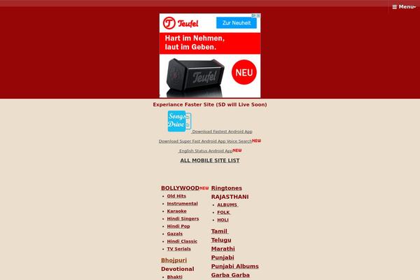 Site using Dave's WordPress Live Search plugin