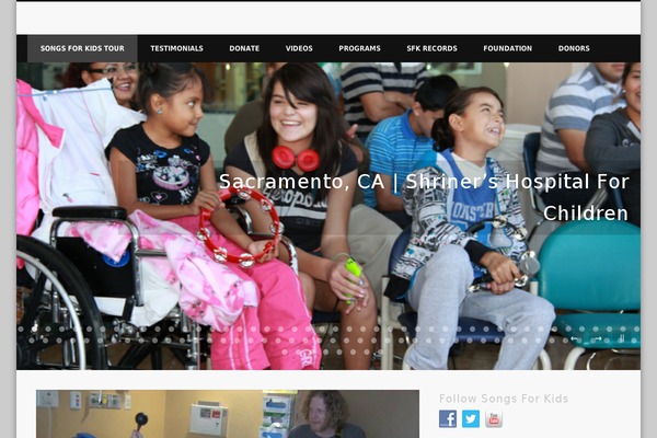 songsforkidstour.org site used Pinboard