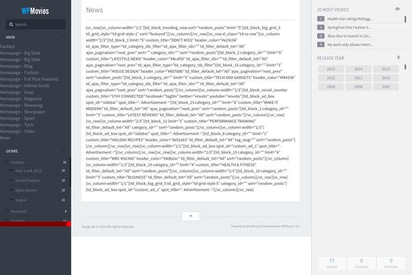 songspk.be site used Wpmovies