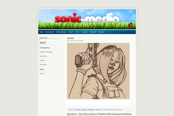 Dirtylicious theme site design template sample