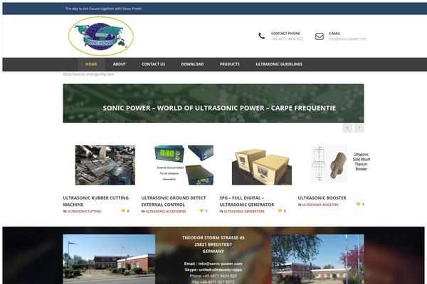 Site using Cmsmasters-mega-menu plugin