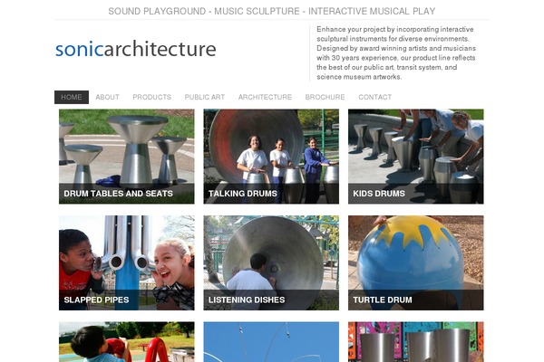 sonicarchitecture.com site used Architektthemeresponsive