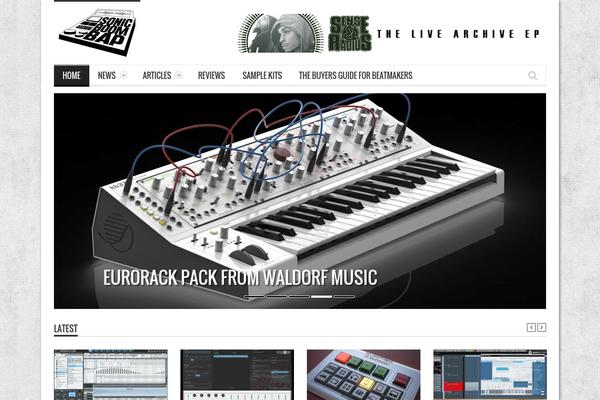 Orion theme site design template sample