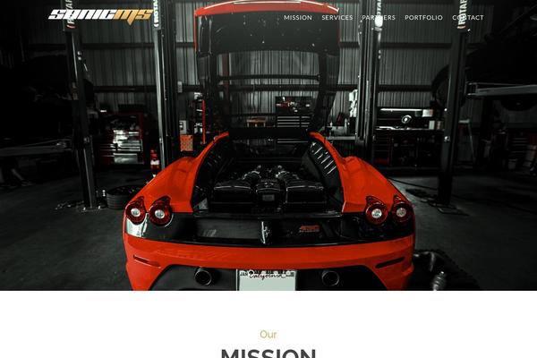 Saint theme site design template sample