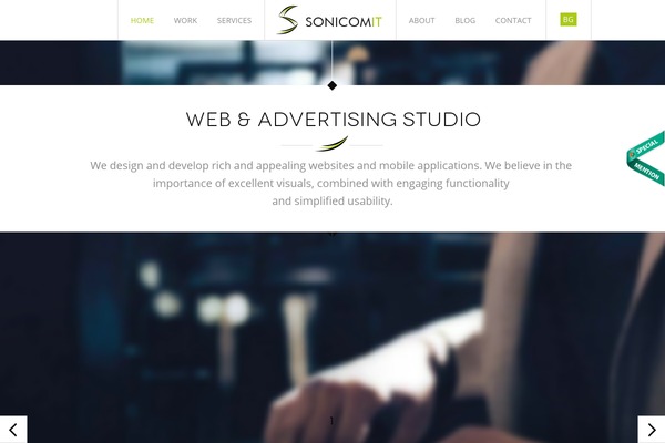 Site using IQ Testimonials plugin