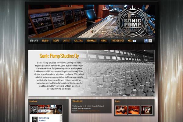 Creativo theme site design template sample