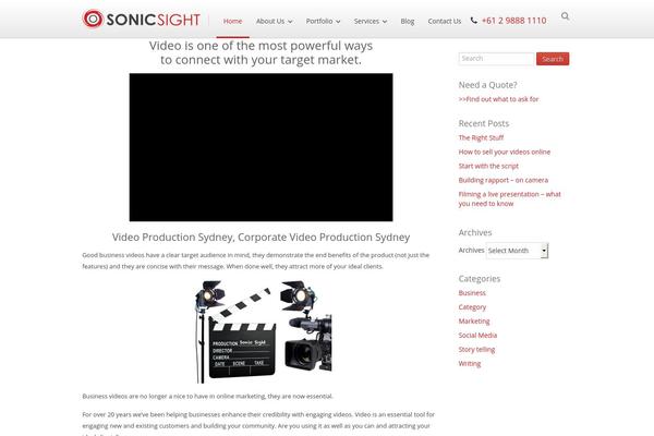 Souffle theme site design template sample