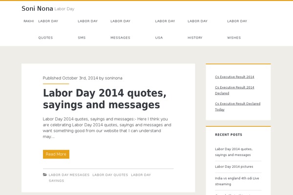 soninona.com site used Ignite
