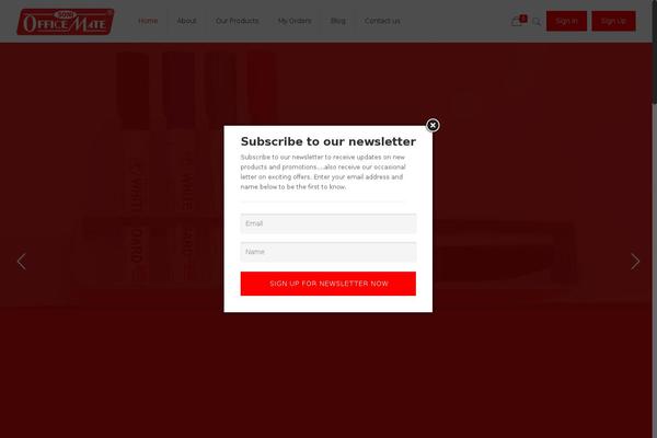 Site using Email-subscribe plugin