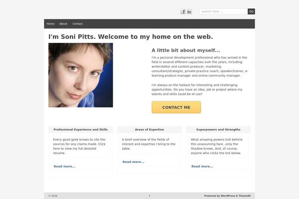 sonipitts.com site used Shell Lite