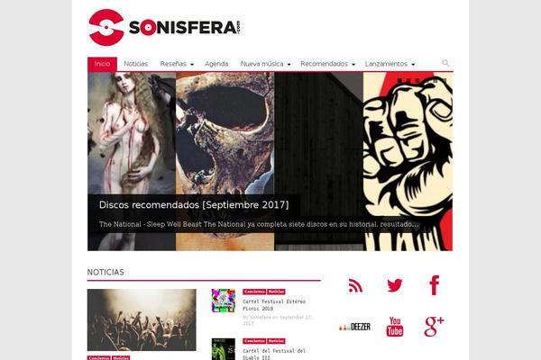 Digital Newspaper theme site design template sample