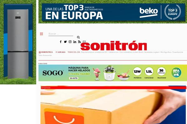 Site using Simple-social-buttons plugin
