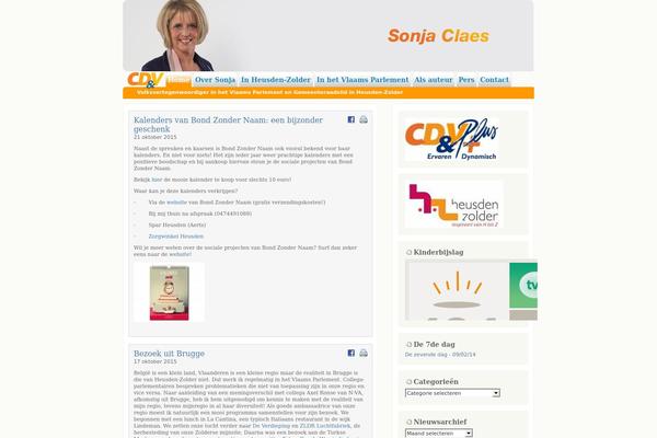sonjaclaes.be site used Wps-albeo