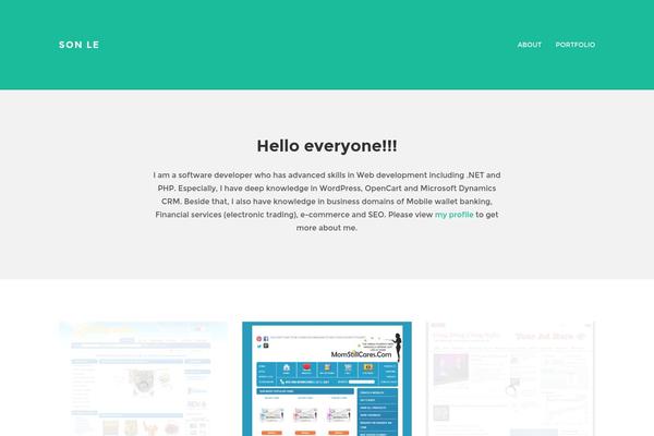 StanleyWP theme site design template sample