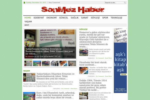 sonmezhaber.com site used Son