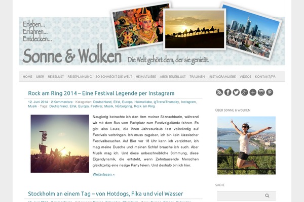 Simplemag theme site design template sample