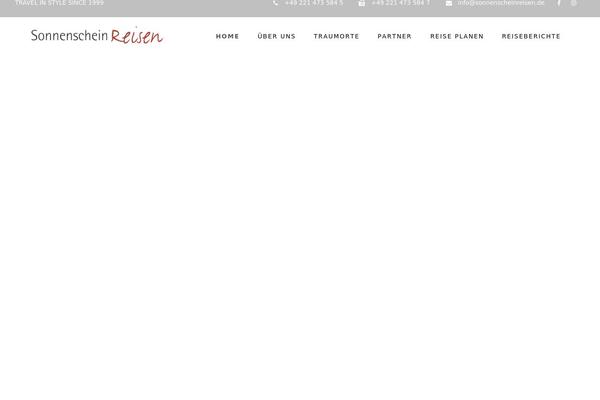 BonVoyage theme site design template sample