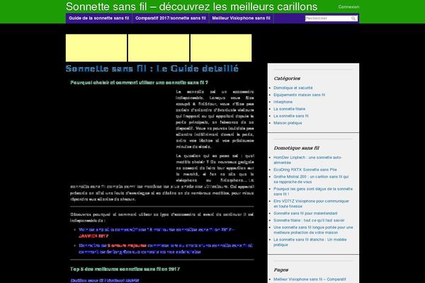 Annotum Base theme site design template sample