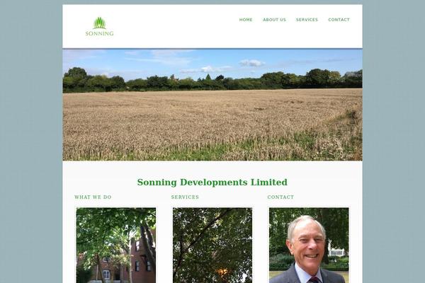 Dandelion theme site design template sample