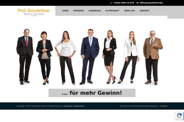 Consult theme site design template sample
