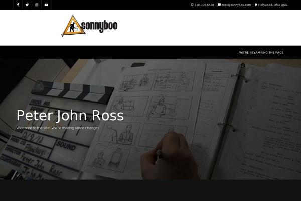 Bizberg theme site design template sample