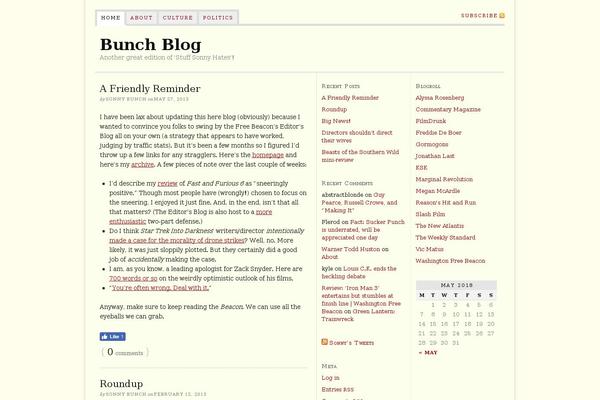Thesis_182 theme site design template sample