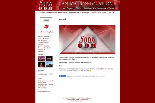 Audioman theme site design template sample
