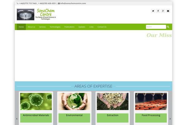 Alterna theme site design template sample