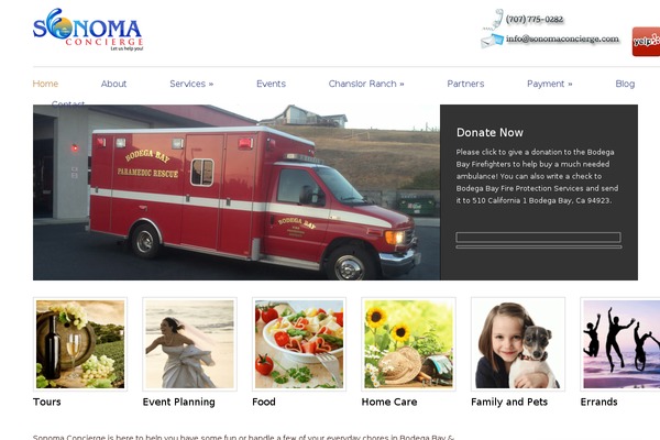 sonomaconcierge.com site used PinkRio