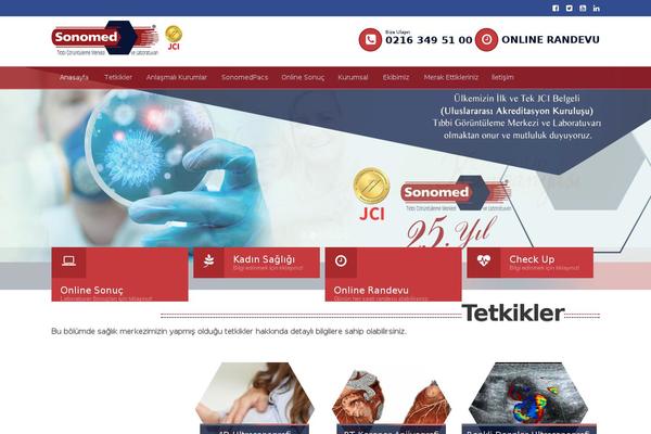 sonomed.com.tr site used Crabsmedia