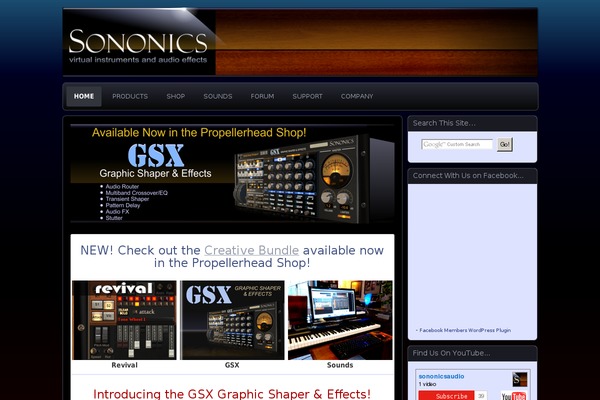 Parament theme site design template sample