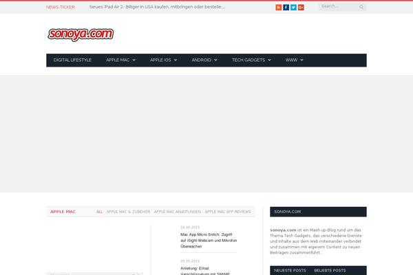 SmartMag Child theme site design template sample