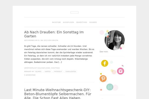 SoSimple theme site design template sample