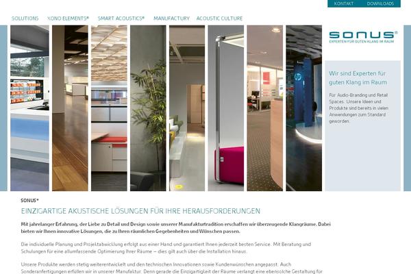 sonus.de site used Sonus